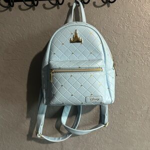 Disney castle princess mini backpack.